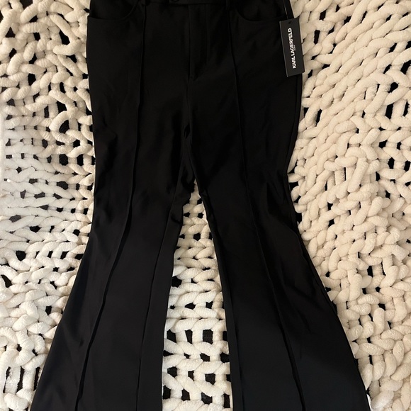 Karl Lagerfeld black tailored trousers NWT - Picture 2 of 3